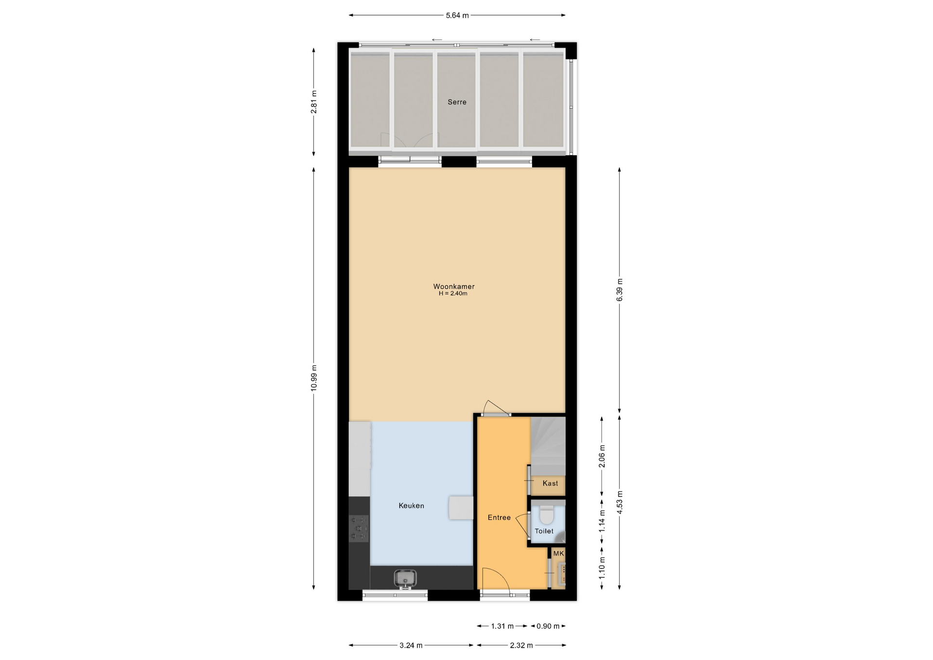 Buinerveld 32 , 2151 LD Nieuw-vennep map